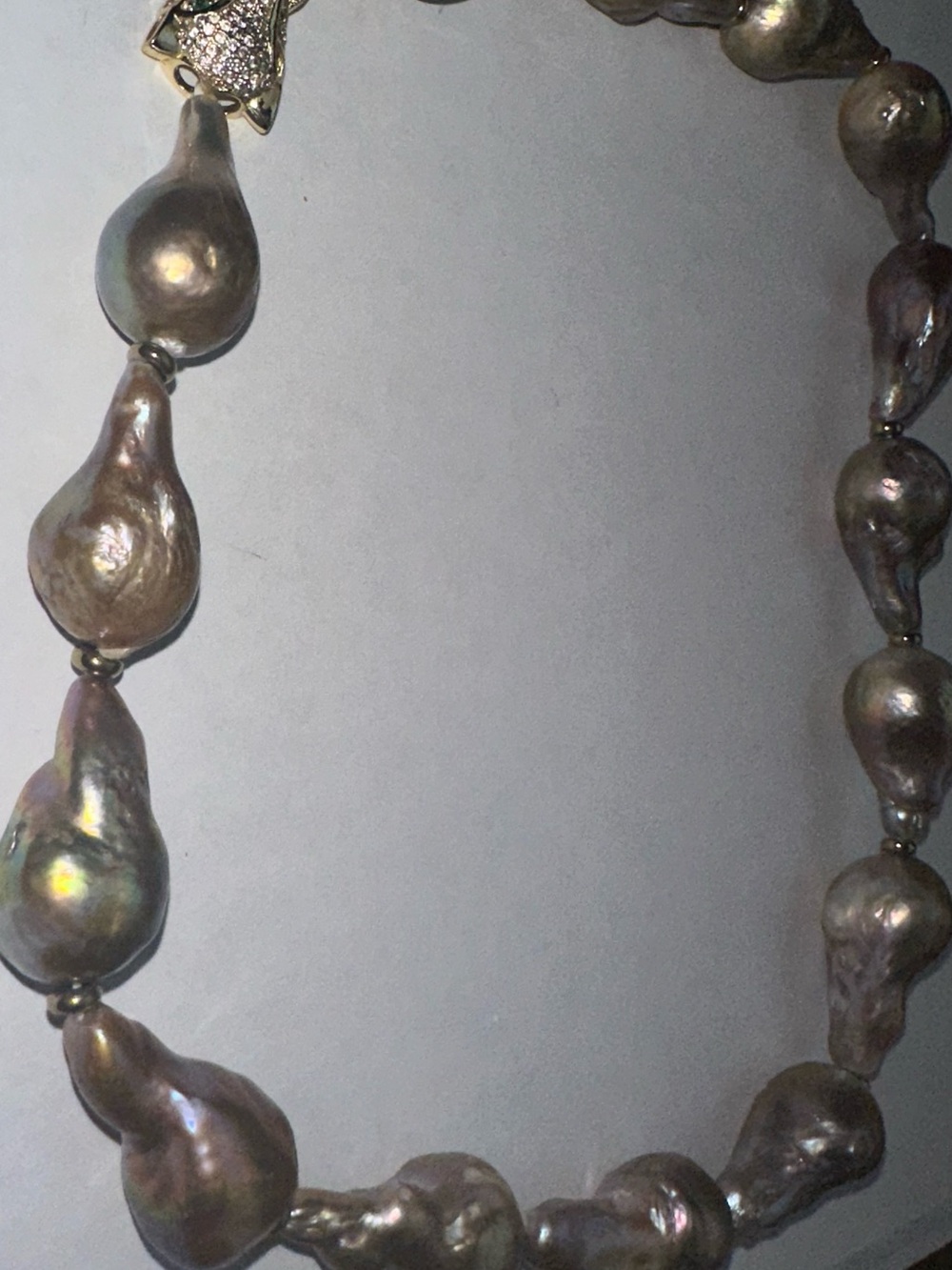 Baroque Pearl Necklace 18โ